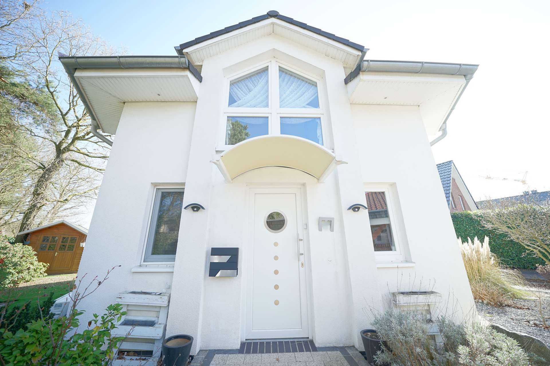 Hauseingang – Individuelles Einfamilienhaus mit Garage in ruhiger Lage, Achim