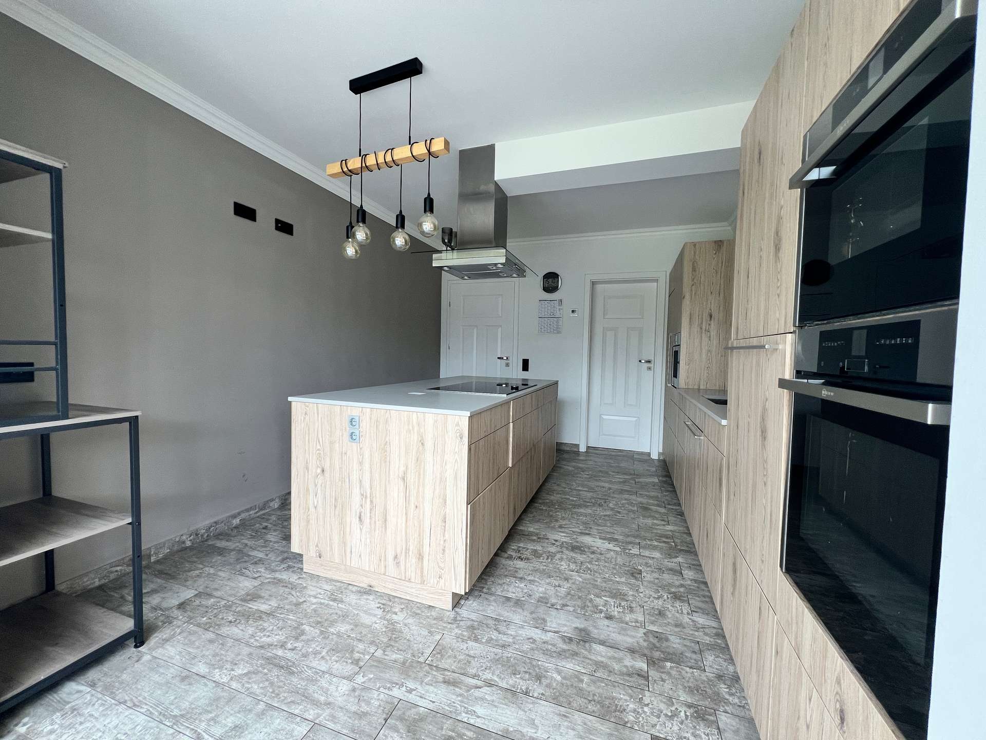Küche – Modernes Einfamilienhaus mit Balkon, Terrasse und Garten, Verden (Aller)
