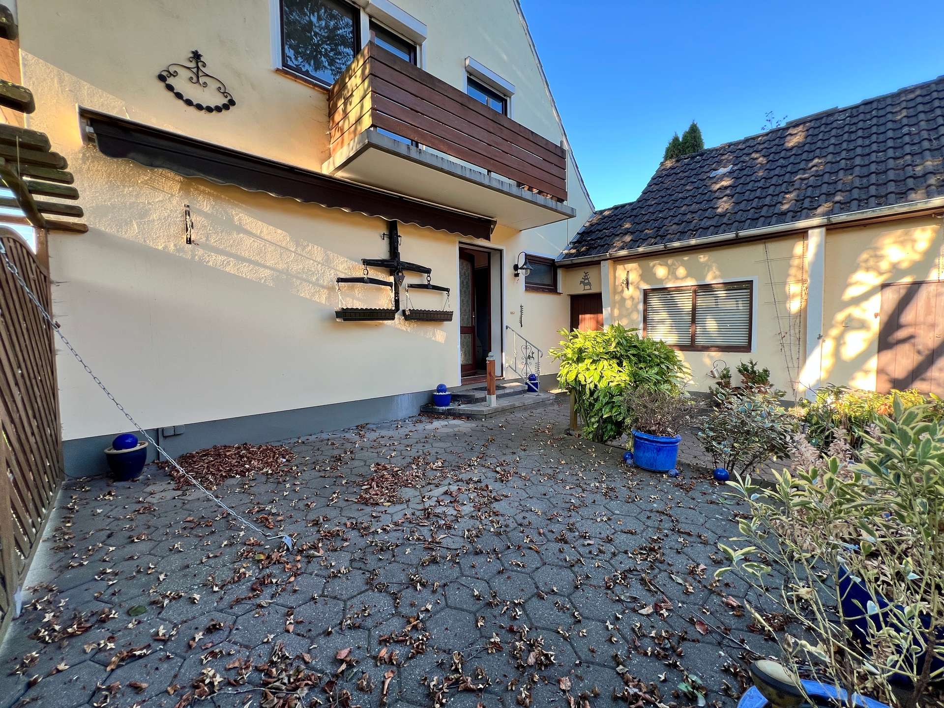 Terrasse – Einfamilienhaus mit Doppelgarage und Garten in ruhiger Wohnlage, Lilienthal