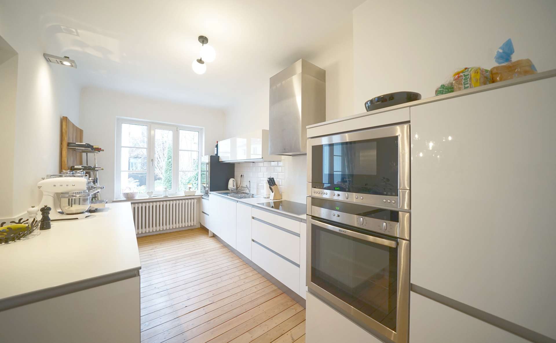 Küche – Courtagefrei: Stilvoll saniertes Reihenmittelhaus in begehrter Lage am Wachmannstraßenquartier, Bremen
