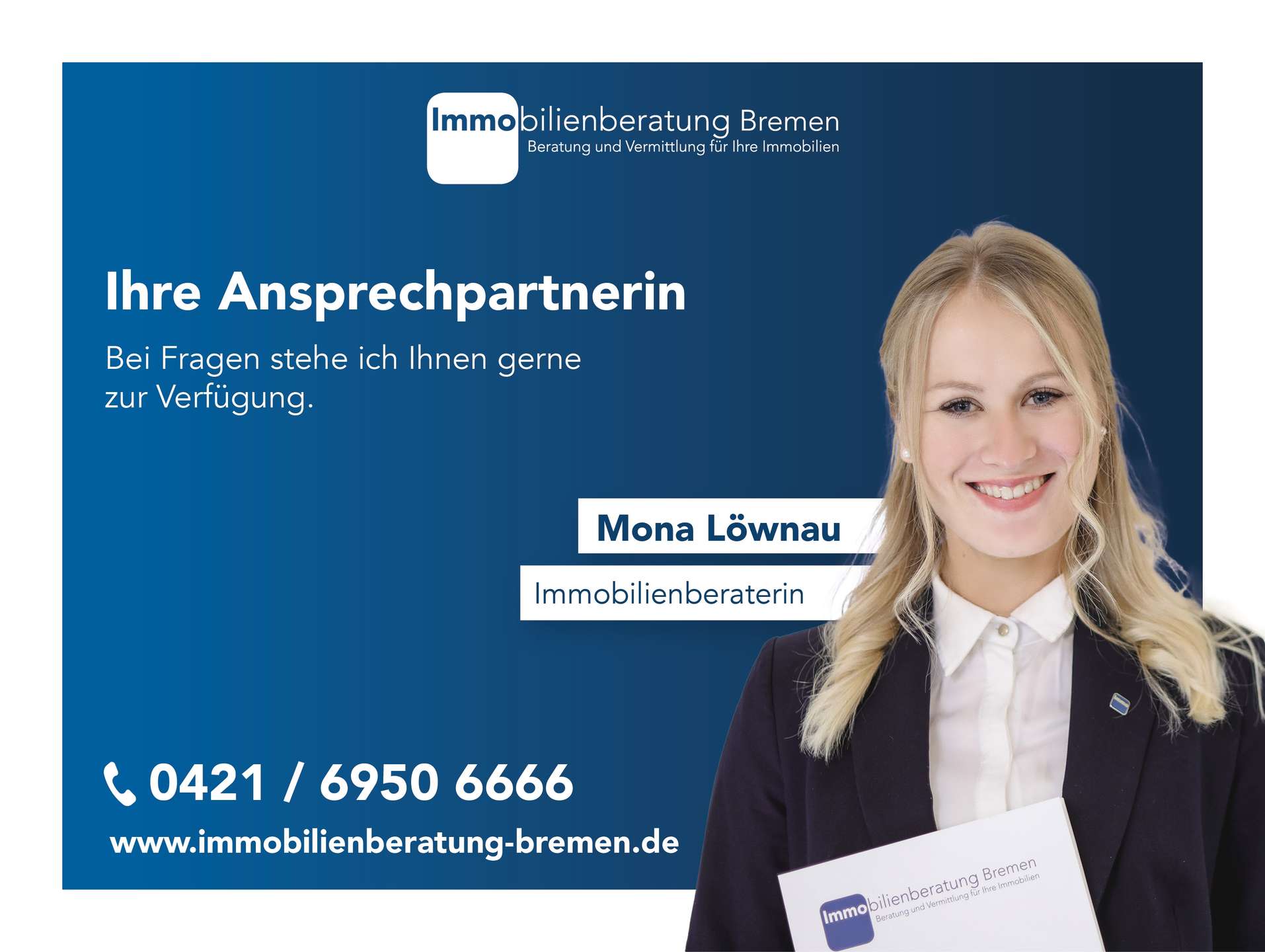 Ihre Ansprechpartnerin – Immobilienberatung Bremen