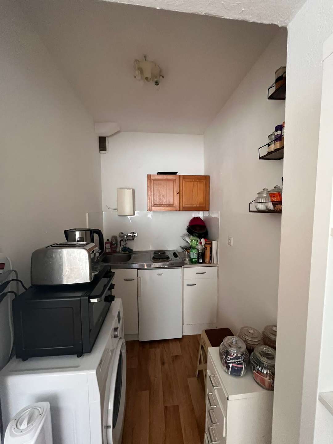 Küche – 1-Zimmer Wohnung mit Loggia in zentraler Lage, Bremen
