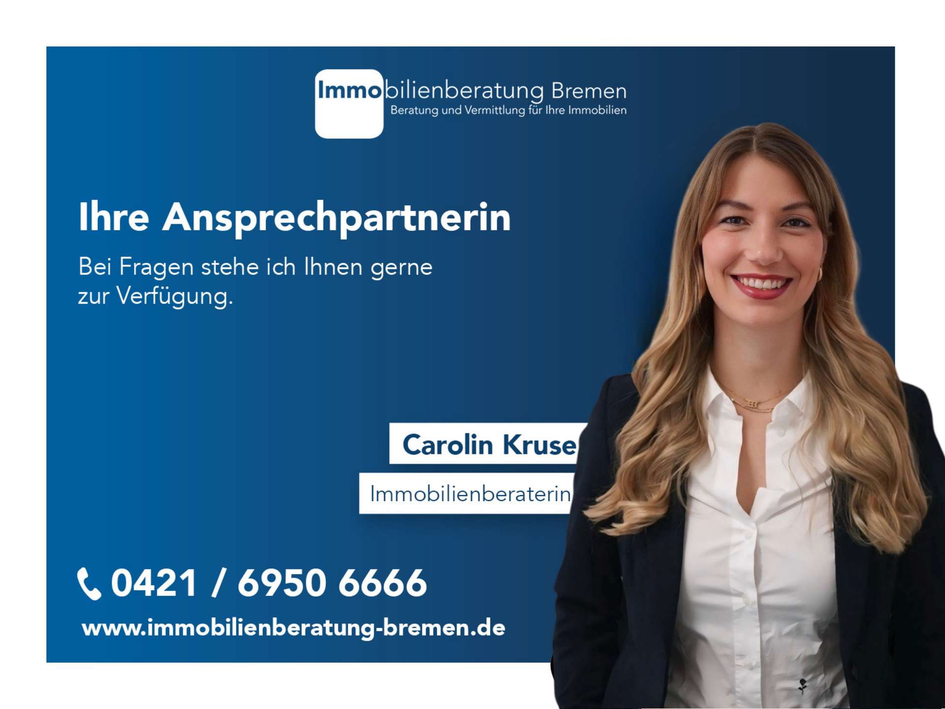 Ihre Ansprechpartnerin – Immobilienberatung Bremen