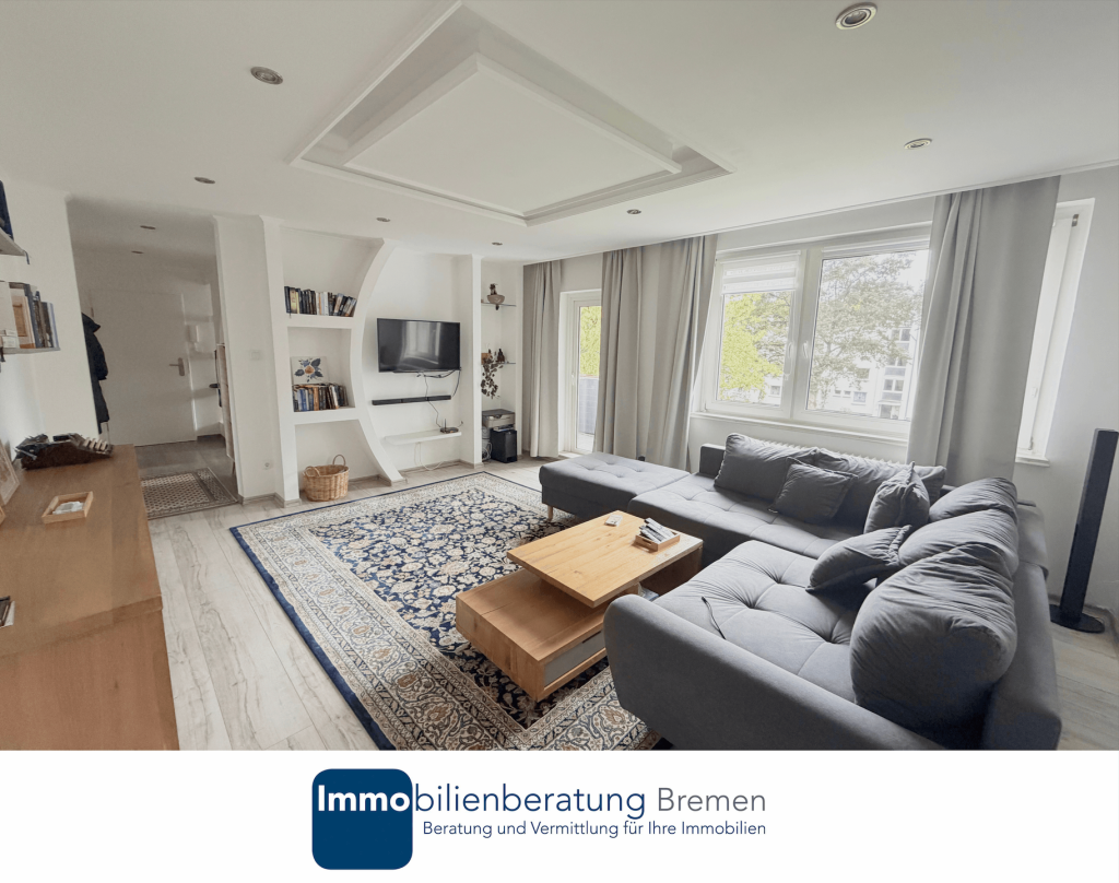 Moderne 3-Zimmer-Wohnung mit Balkon